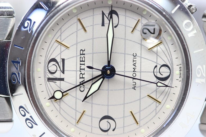 【滋賀でカルティエの時計買取】パシャＣメリディアンＧＭＴ