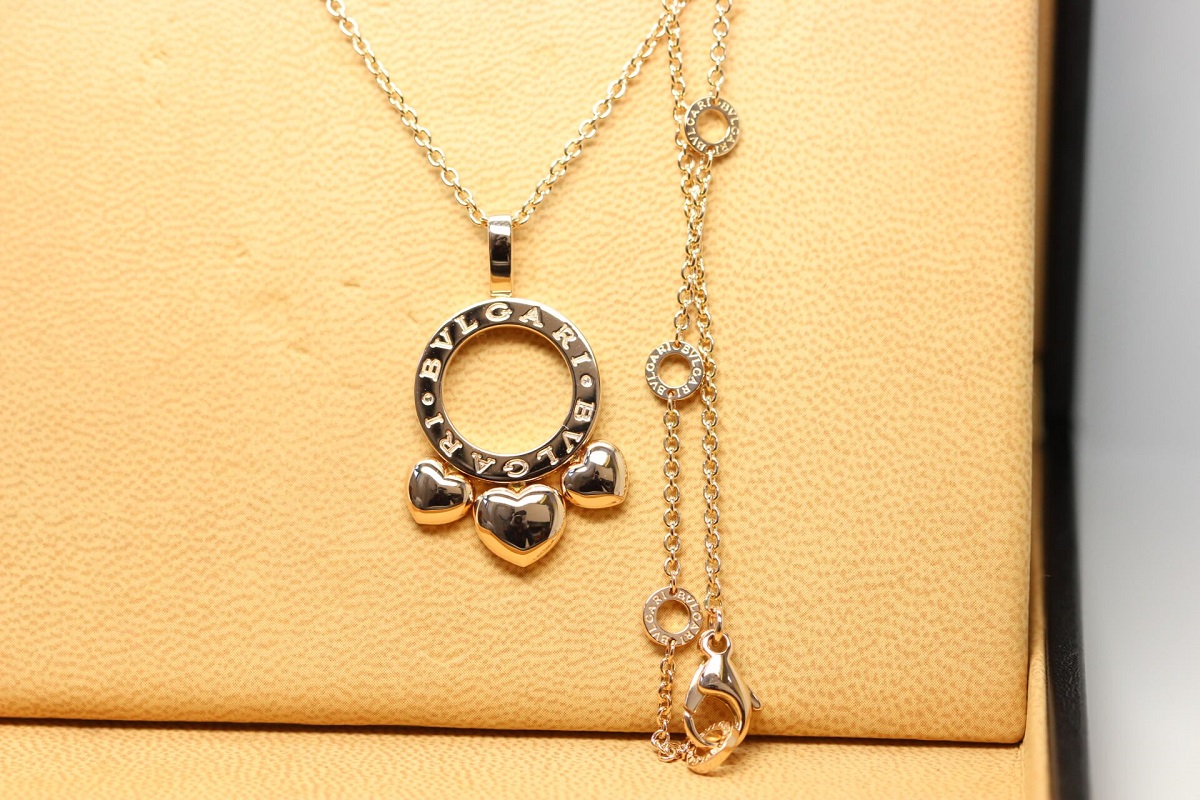 買取実績｜限定品 ブルガリ アレグラ ネックレス 750PG