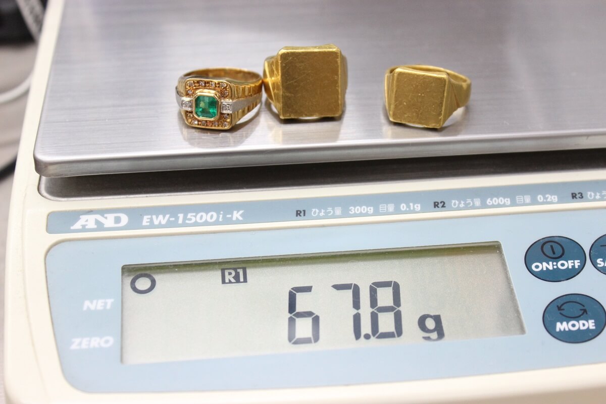 滋賀で金・Ｋ１８(18金)・Ｋ２４製品を高く売りたい方！