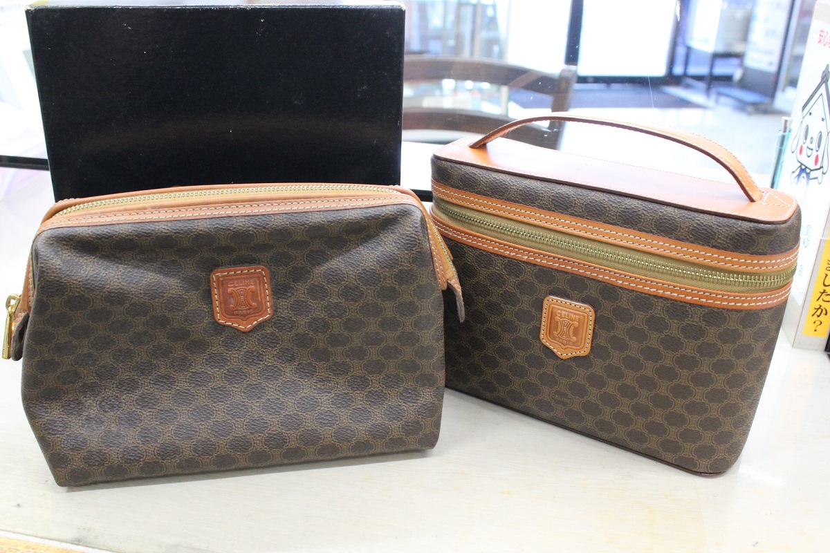 【買取実績】セリーヌ・マカダムのバッグを2点買取！