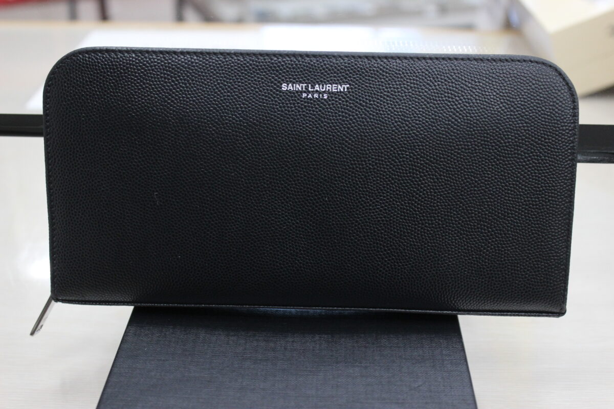 滋賀 サンローラン ラウンド財布 買取実績公開中